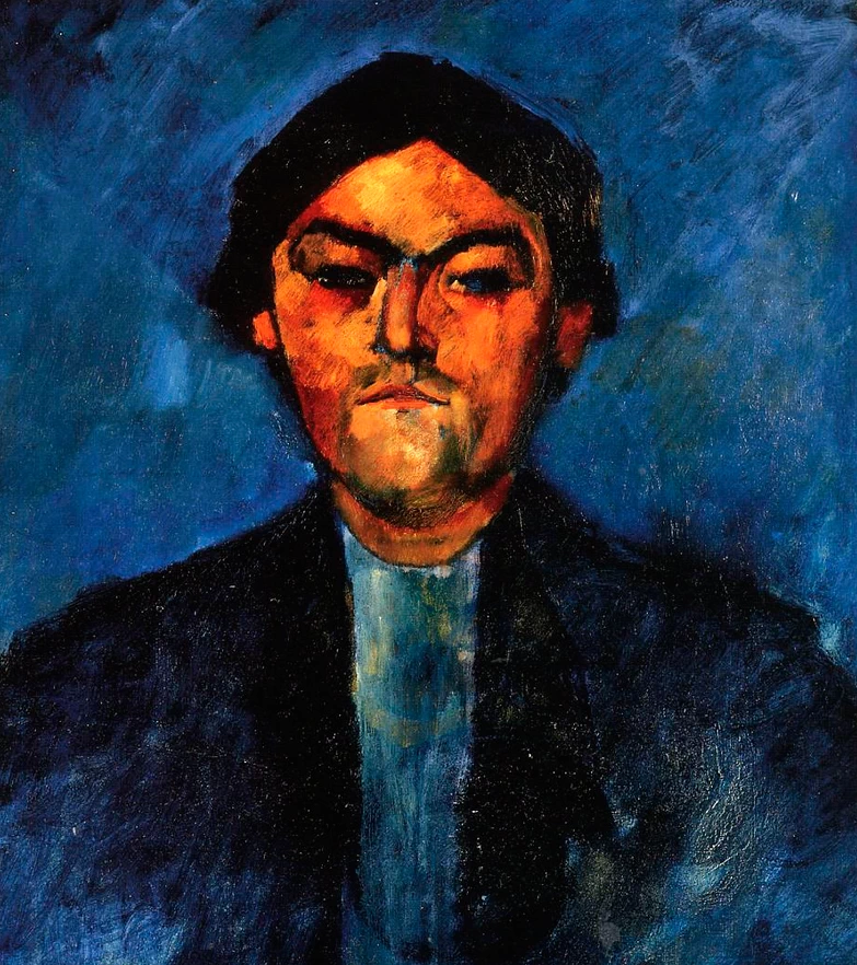 Amedeo Modigliani - Pedro, il tipografo, Museo Soumaya Plaza Carso, Città del Messico
